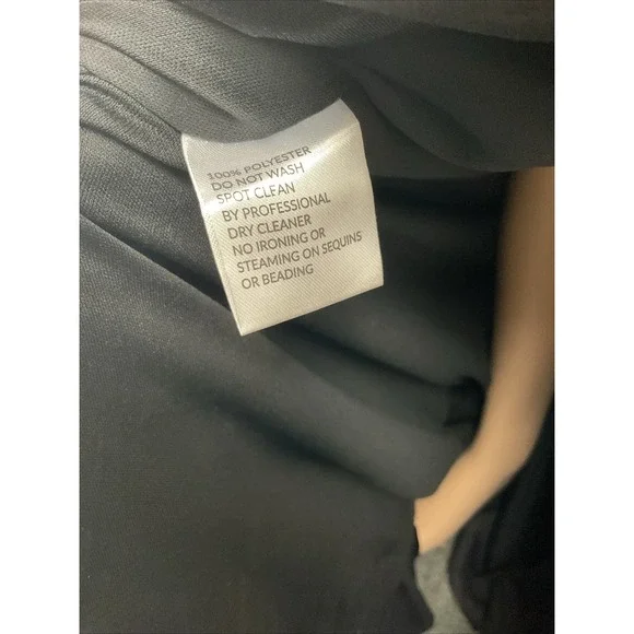 Ladivine Cinderella Divine Off-Shoulder High-Slit Black dress size 8 - Picture 8 of 8